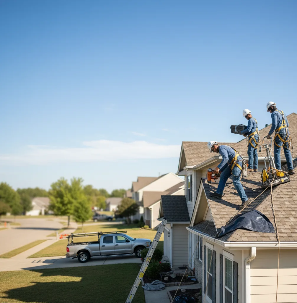 Roof Repair in Center Hill